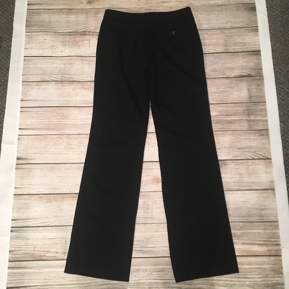 BCBG MaxAzria Wool Black Striped Mariam Pants - Picture 6 of 11